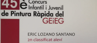 Tenim un guanyador del concurs de Pintura Ràpida del GEiEG