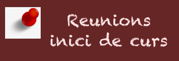 Reunions de famílies inici de curs