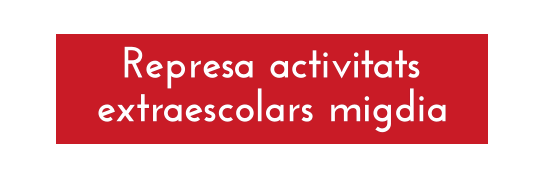 Informació extraescolars migdia