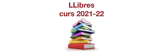 LListat de llibres curs 2021-22