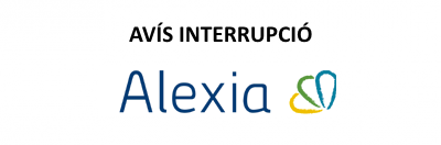 Interrupció servei Alexia