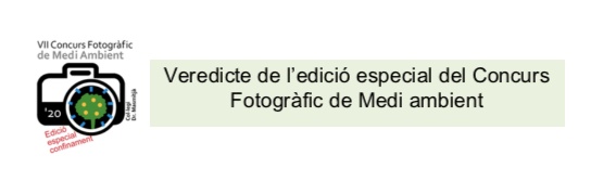 Veredicte Concurs Fotogràfic Medi Ambient