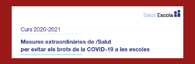 Mesures extraordinàries de Salut a les escoles