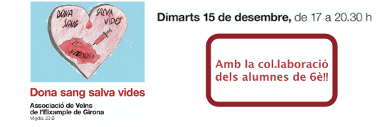 Campanya donació de sang