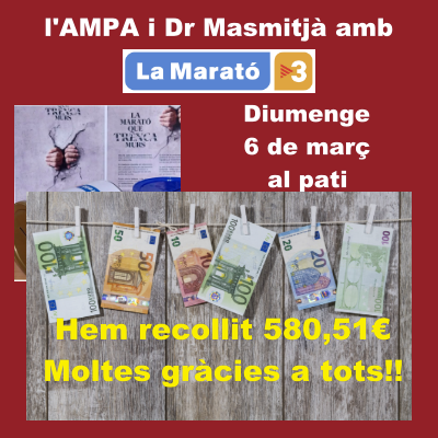 La Marató de TV3 a l’escola