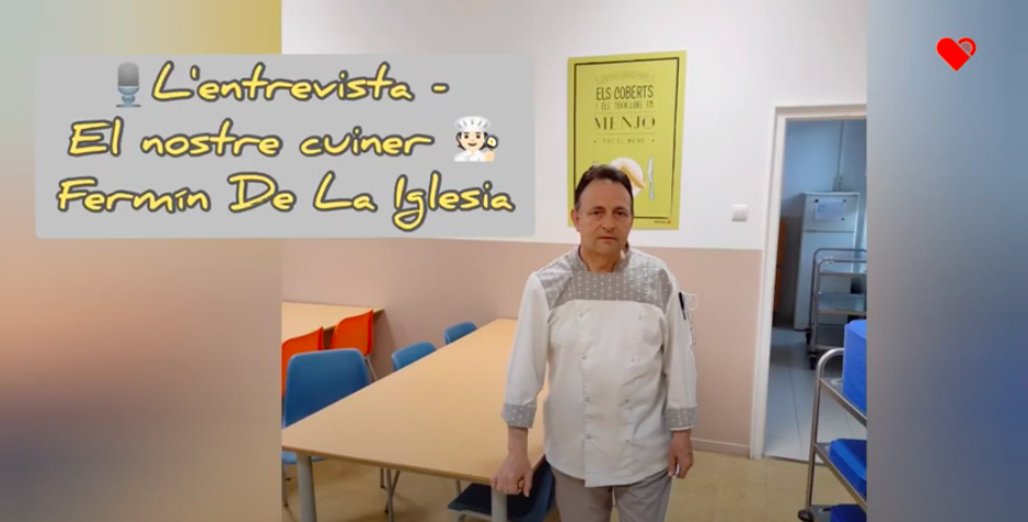 L’entrevista del trimestre: En Fermín, el nostre cuiner! 20 anys als fogons de l’escola!