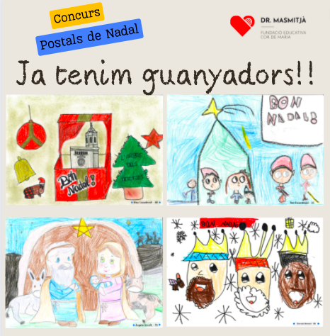 Guanyadors concurs postals de Nadall!!