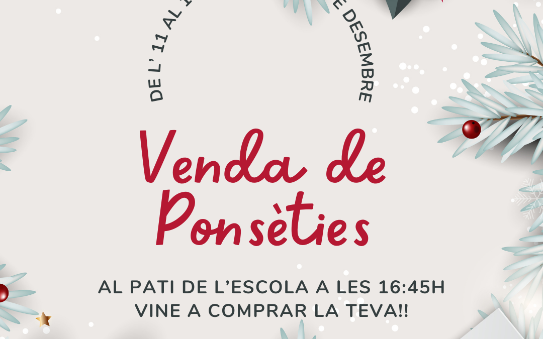 Venda de ponsèties