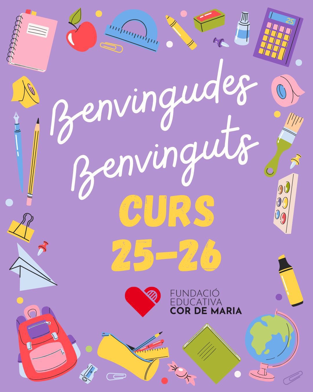 Benvinguts al nou curs 25-26